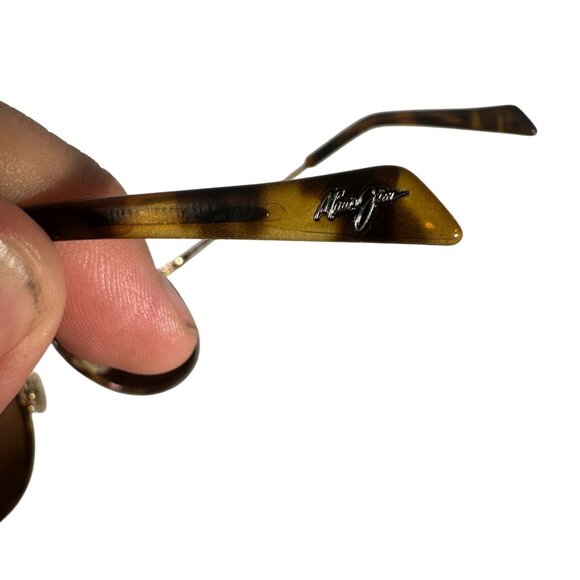 Maui Jim Women’s Noni STG-BG Sunglasses Polarized Brown Lenses Italy - Picture 7 of 10